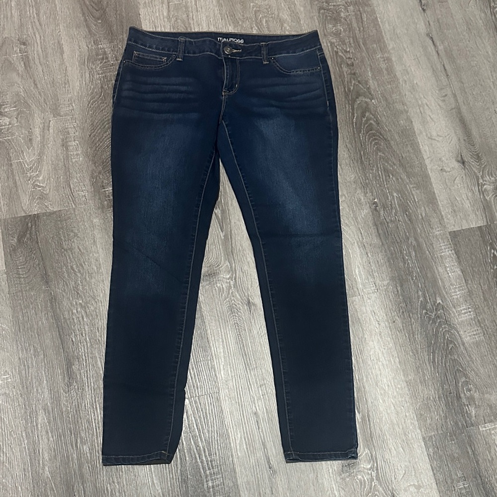 Maurices Deep Blue Women's Skinny Jeans
